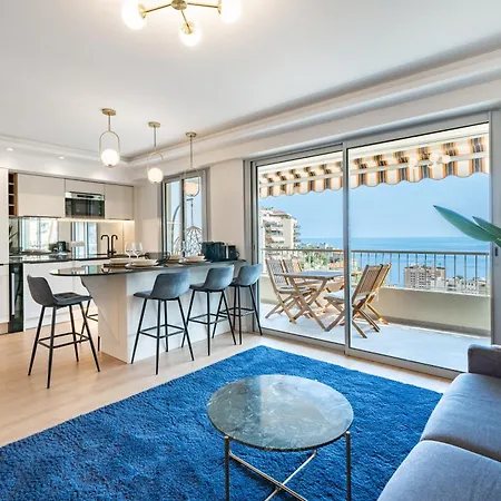 Apartment Baie De Monaco - Terrasse Vue - Parking - Af *