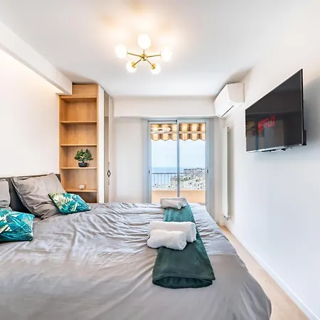 Apartamento Baie De Monaco - Terrasse Vue - Parking - Af Beausoleil